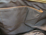 Alfred Durante Tan and Brown Faux Leather Satchel
