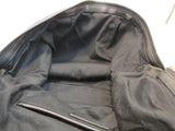 Zara Woman Black Leather Luggage Tote