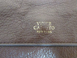 Vince Camuto Black Cherry Pebble Leather Crossbody