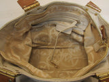 Michael Kors Cream Pebble Leather Shoulder Bag