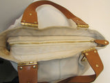 Michael Kors Cream Pebble Leather Shoulder Bag