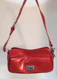 Beijo Red Vinyl Shoulder Bag - NWT