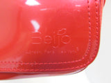 Beijo Red Vinyl Shoulder Bag - NWT