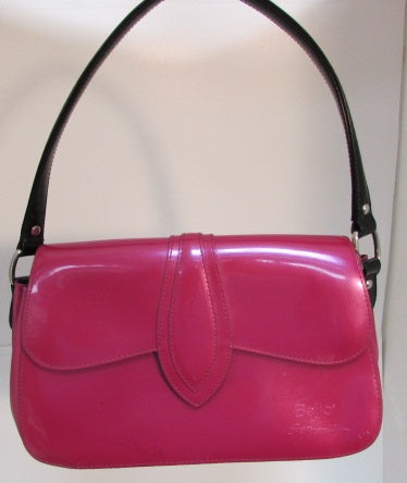 Beijo Diva Wine Burgundy Shoulder Bag