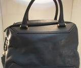 Iacucci Made in Italy Gray Genuine Leather Satchel