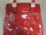 Isabelle Red Lead Free Vegan Leather Satchel - NWT