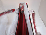 Isabelle Red Lead Free Vegan Leather Satchel - NWT