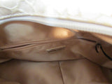 Coccinelle Hand Crafted Cream Leather Handbag - NWT