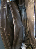 Vince Camuto Pebble Leather Two Blue Tones with Gray Crossbody Purse