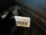 Vince Camuto Pebble Leather Two Blue Tones with Gray Crossbody Purse