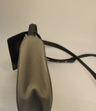 Vince Camuto Pebble Leather Two Blue Tones with Gray Crossbody Purse
