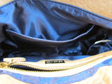 deux lux Blush Leather Turn Lock Crossbody