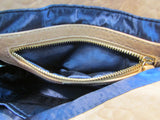 deux lux Blush Leather Turn Lock Crossbody