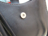 Fossil Black Leather Shoulder Bag