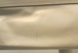 Ripani Made in Italy Cream Studded Flap Leather Shoulder Bag