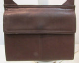 Fossil Brown Leather Organizer Crossbody