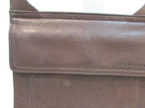 Fossil Brown Leather Organizer Crossbody