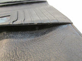 Guess Black Leather Tri-Fold Wallet