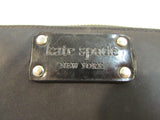 Kate Spade Black Nylon Zip Around Wallet