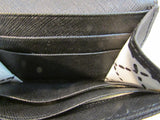 Kate Spade Black Coated Leather Card Case