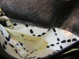 Kate Spade Black Coated Leather Card Case