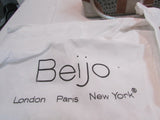 Beijo Olive Green Reptile Bag with Wallet and Dust Bags