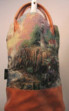 Gregg Thomas Kinkade Beach Lighthouse Tapestry Tote