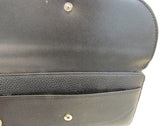 Kate Spade Black Pebble Leather Wallet