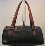 Fossil Black Pebble Leather Purse