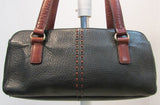 Fossil Black Pebble Leather Purse