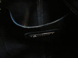 Linea Pelle Black Janis Boho Leather Fringe Tote