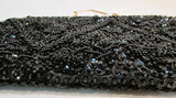 Sharonee Black Beaded Evening Bag