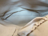 The Sak Grey Metallic Leather Shoulder Bag -NWT