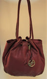 **GORGEOUS BAG** Michael Kors Red Braided Grommet Bag
