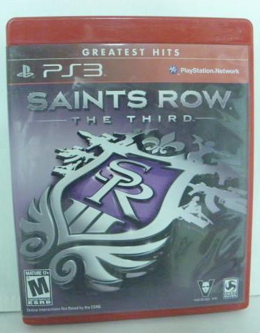 PS3 Saints Row The Third Greatest Hits