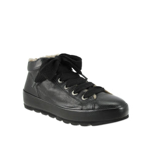 Ron White "Kleo" Onyx Tumbled Calf Sneaker