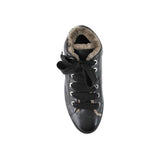 Ron White "Kleo" Onyx Tumbled Calf Sneaker