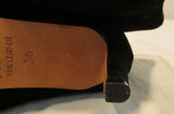 Boden Black Suede High Heel Ankle Boot