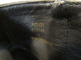 Boden Black Suede High Heel Ankle Boot