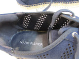 Marc Fisher Baila Dark Blue Fabric Shoes