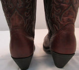 Laredo Brown Leather Western Boots