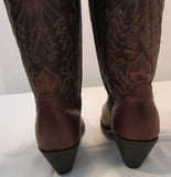 Laredo Brown Leather Western Boots