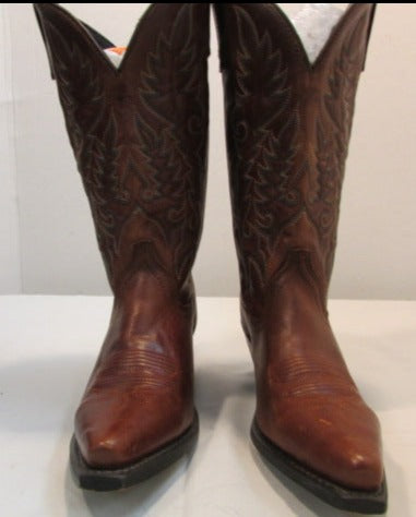 Laredo Brown Leather Western Boots