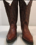 Laredo Brown Leather Western Boots