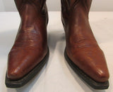 Laredo Brown Leather Western Boots