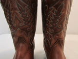 Laredo Brown Leather Western Boots
