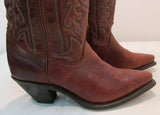 Laredo Brown Leather Western Boots