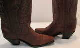 Laredo Brown Leather Western Boots