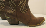 Very Volatile "Calico" Short Cowboy Booties