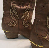 Very Volatile "Calico" Short Cowboy Booties